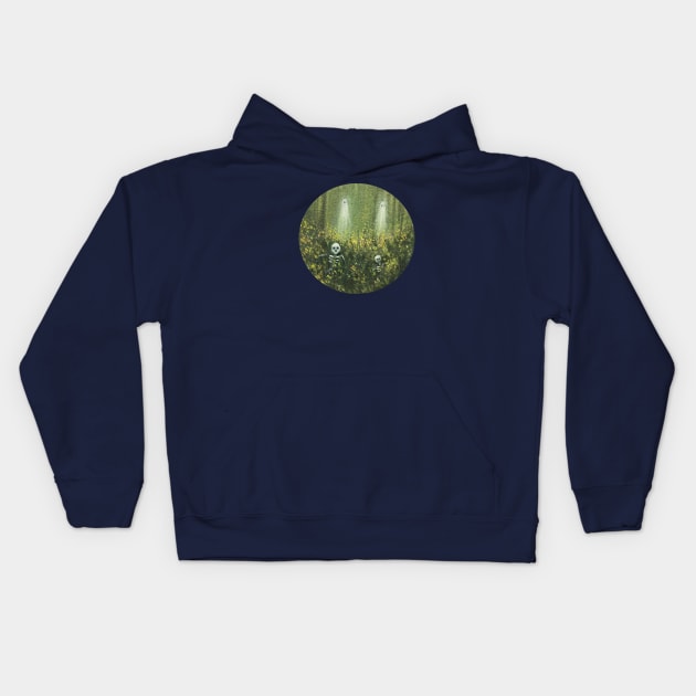 Lost Souls Kids Hoodie by Wallflower Ghost